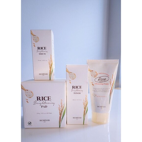 Skinfood Rice Brightening Skincare Set - Picture 2 of 10